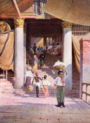 De Pagodetreden, Rangoon